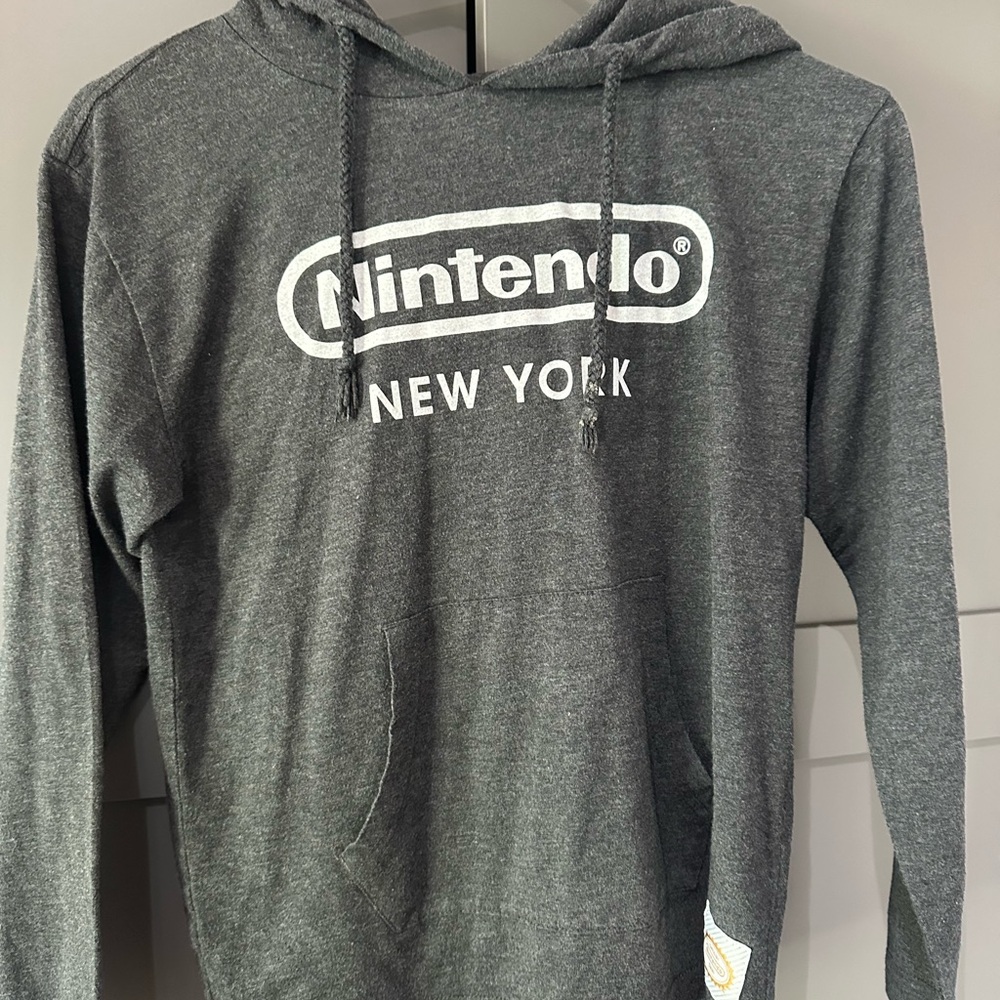 Nintendo Charcoal Hoodie